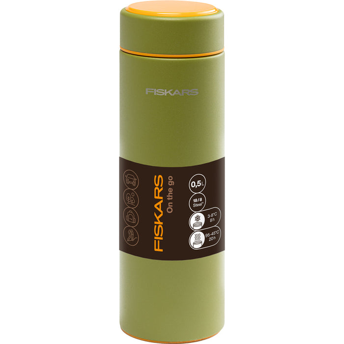 FISKARS CAMPING THERMO BOTTLE GREEN FISKARS On-the-go