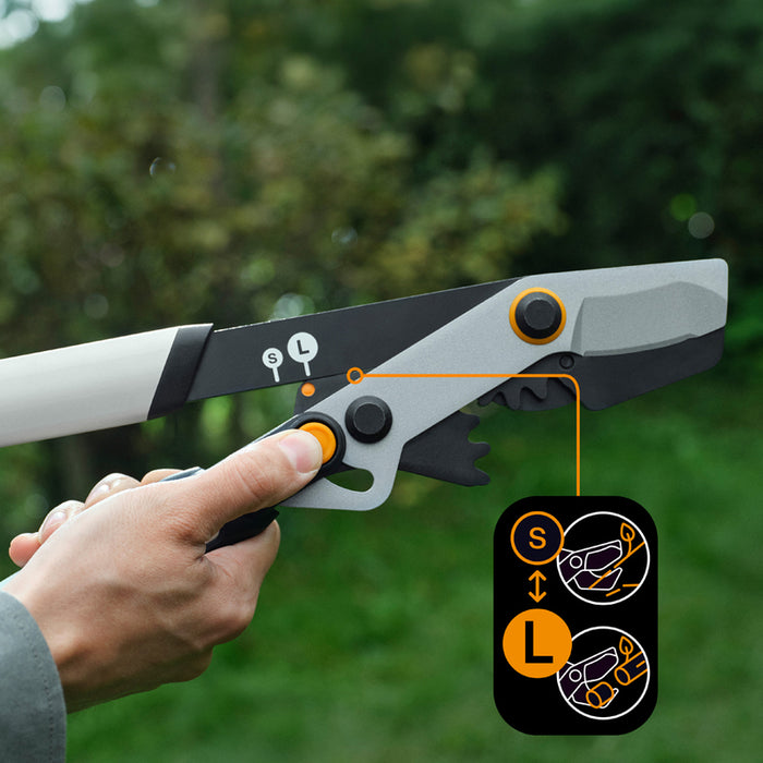 FISKARS DUAL ACTION LX108 GARDEN PRUNING SHEARS