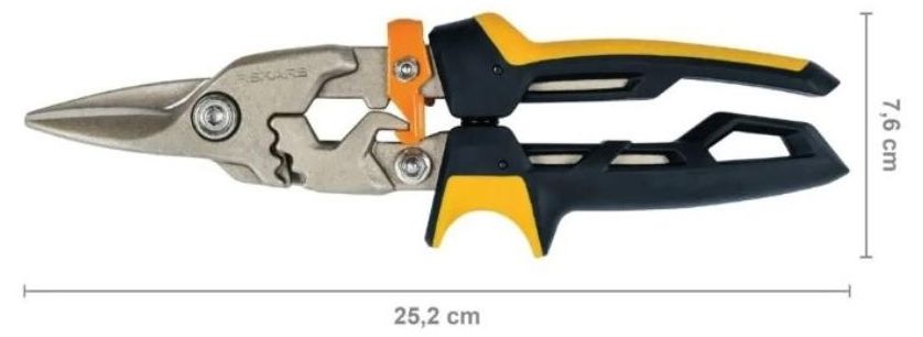 Fiskars 1027207 snips Straight Steel