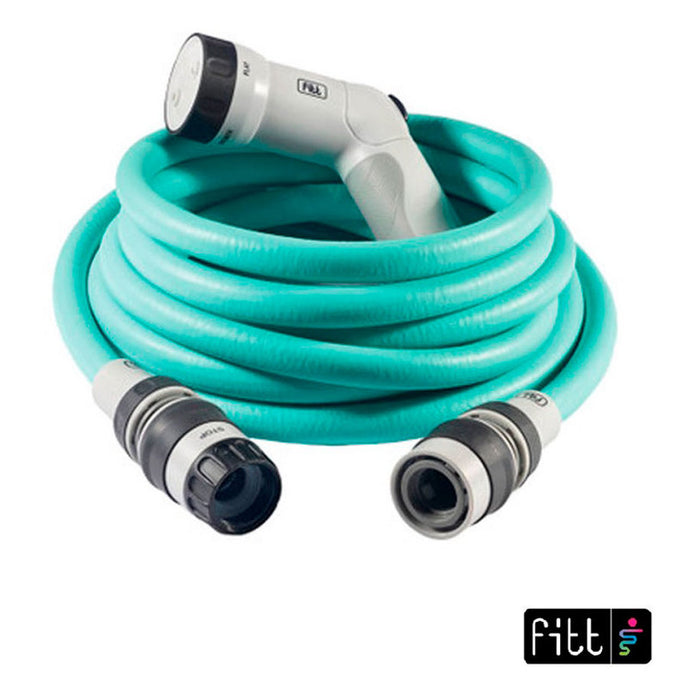 GUN EXTENDABLE HOSE 8-15M 1/2" FITT IKON