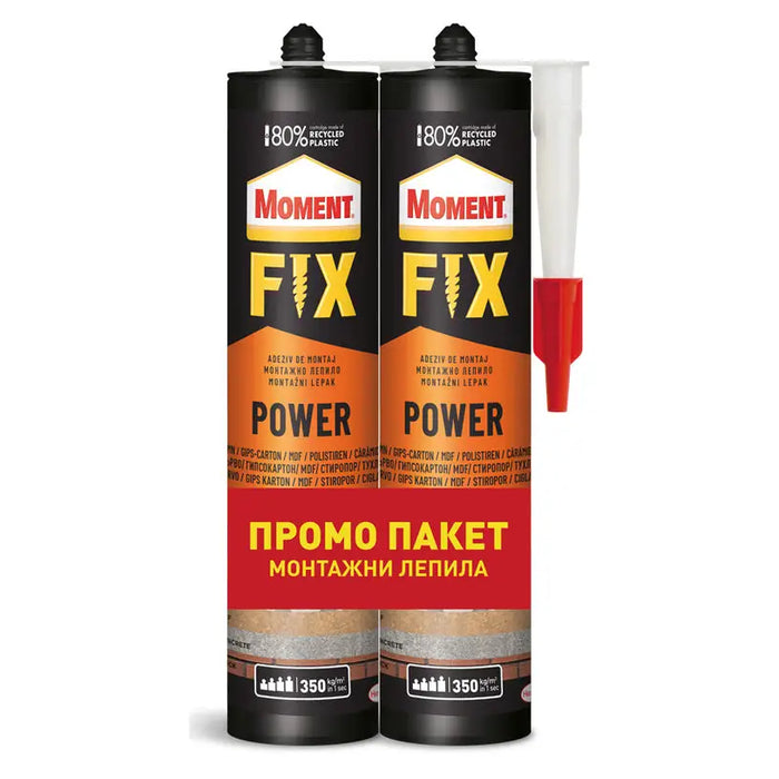 FIX EXTREME POWER ASSEMBLY ADHESIVE MOMENT - Лепила<<<Лепила и ленти<<<Бои и лакове<<<Praktiker&&&Лепила<<<Лепила и