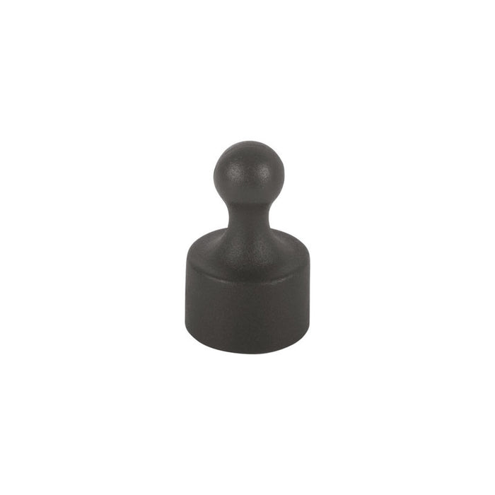 NEODYMIUM MAGNETIC PINS/ SPONGES 12 MM/20 MM 4PCS FIX-O-MOLL BLACK