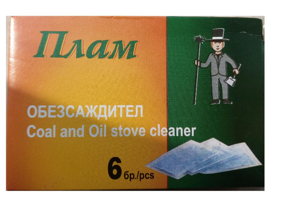6 PIECES OF CHIMNEY CLEANER.