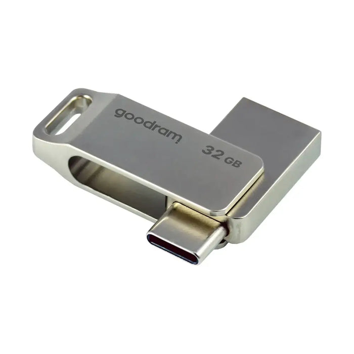 Flash Drive 32GB USB 3.2 Gen 1 USB / USB C OTG ODA3 Goodram - Silver - Paragony<<<HurtelXML