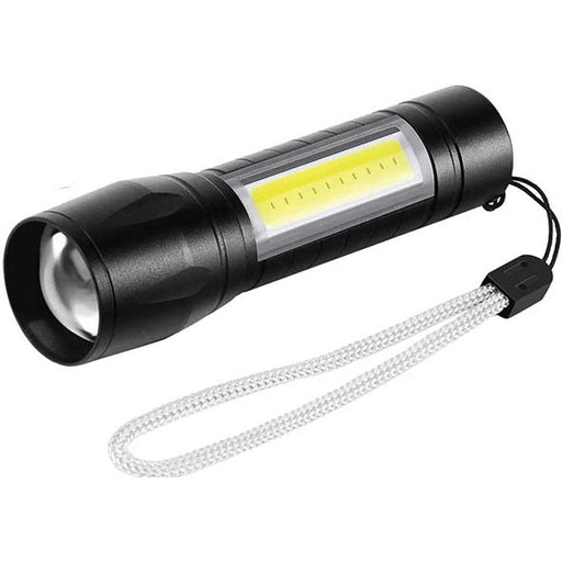 FLASHLIGHT 3W 200LM USB 400MAH LI-ION BATTERY VITO - Фенери<<<Батерии и фенери<<<Осветление<<<Praktiker