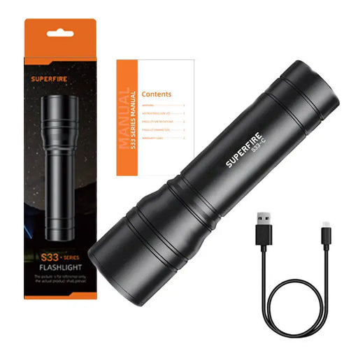 Flashlight Superfire S33-C 210lm USB - Other<<<Flashlights<<<Outdoor<<<InnproXML