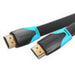 Flat HDMI Cable Vention VAA-B02-L500 5m 4K 60Hz (Black) - Video cables<<<Cables<<<IT Accessories<<<InnproXML&&&Компютър