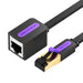 Flat network cable extender cat.7 Vention ICBBL 10m Black - Network cables<<<Cables<<<IT