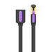 Flat network cable extender cat.7 Vention ICBBL 10m Black - Network cables<<<Cables<<<IT