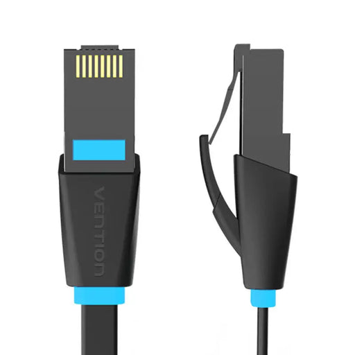 Flat Network Cable UTP CAT6 Vention IBJBF RJ45 Ethernet 1000Mbps 1m Black - Network cables<<<Cables<<<IT