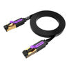 Flat Network Cable UTP CAT7 Vention ICABJ RJ45 Ethernet 10Gbps 5m Black - Network cables<<<Cables<<<IT