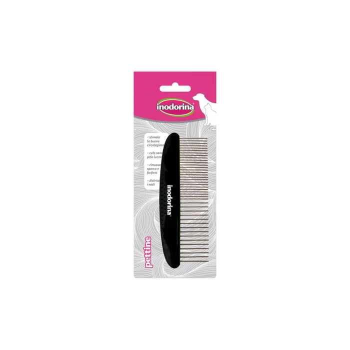Flea Comb Inodorina Black Plastic - Домашни Животни<<<Дом Градина<<<BigBuy&&&Здраве и хигиена<<<Домашни Животни<<<Дом