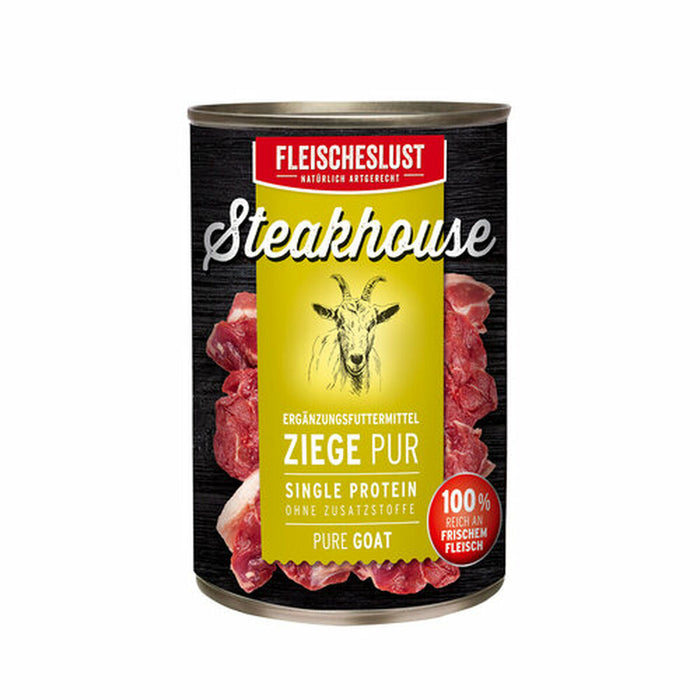 Wet food Fleischeslust Pure 800 gr Goat