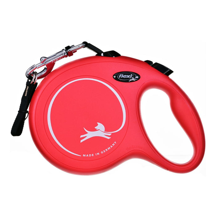 Dog Lead Flexi New Classic 8m Red Size L