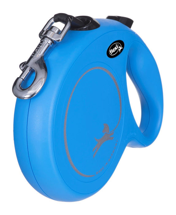 Dog Lead Flexi New Classic 8m Blue Size L