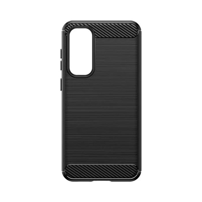 Flexible carbon pattern case for Samsung Galaxy S23 FE Carbon Case - black - Cell phone cases and covers<<<HurtelXML