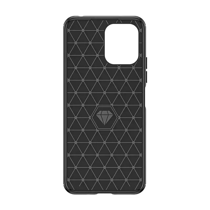 Flexible carbon pattern case for Xiaomi Redmi 12 Carbon Case - black - Cell phone cases and covers<<<HurtelXML