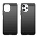 Flexible carbon pattern case for Xiaomi Redmi 12 Carbon Case - black - Cell phone cases and covers<<<HurtelXML