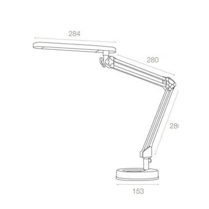 Flexo/Desk lamp Archivo 2000 Led4Stars Silver Aluminium ABS 394 Lm - Декорация и Осветление<<<Дом