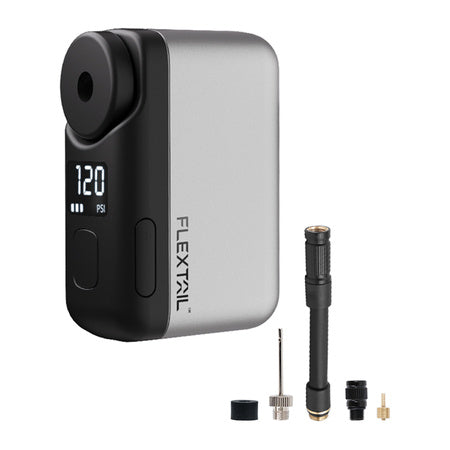 Flextail Tiny Bike Pump Pro Portable Bike Pump (Gray)