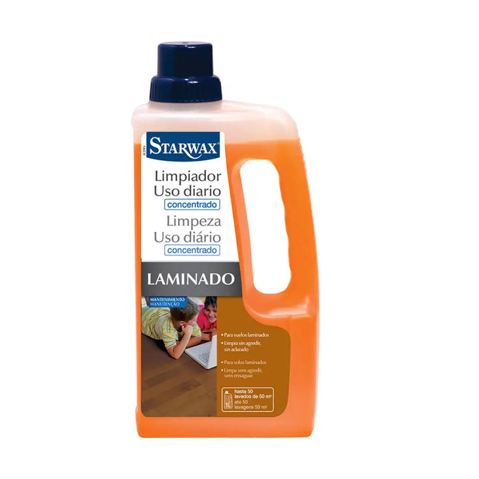 Floor Cleaner Starwax 1 L Laminate Daily use - Почистване Прахосмукачки И Гладене<<<Дом Градина<<<BigBuy&&&Други