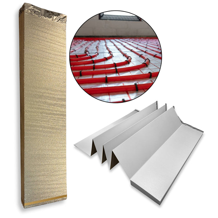 XPS UNDERLAY FOR LVT/SPC WITH GOLD FOIL FLOOR DECOR 1.5 MM 10 M2 IN PACKAGE