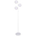 Floor Lamp DKD Home Decor 35 x 25 x 167 cm Crystal Metal White 220 V 50 W - Декорация и Осветление<<<Дом