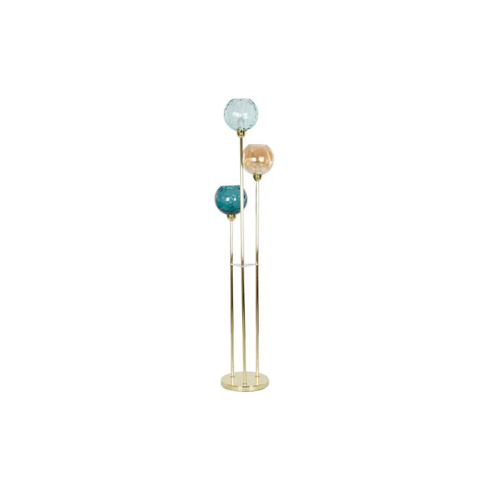 Floor Lamp DKD Home Decor Multicolour Golden Metal Crystal 50 W 220 V 45 x 45 x 160 cm - Декорация и Осветление<<<Дом