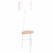 Floor Lamp DKD Home Decor White Brown Polyester Metal Pinewood (40 x 65 x 152 cm) - Декорация и Осветление<<<Дом
