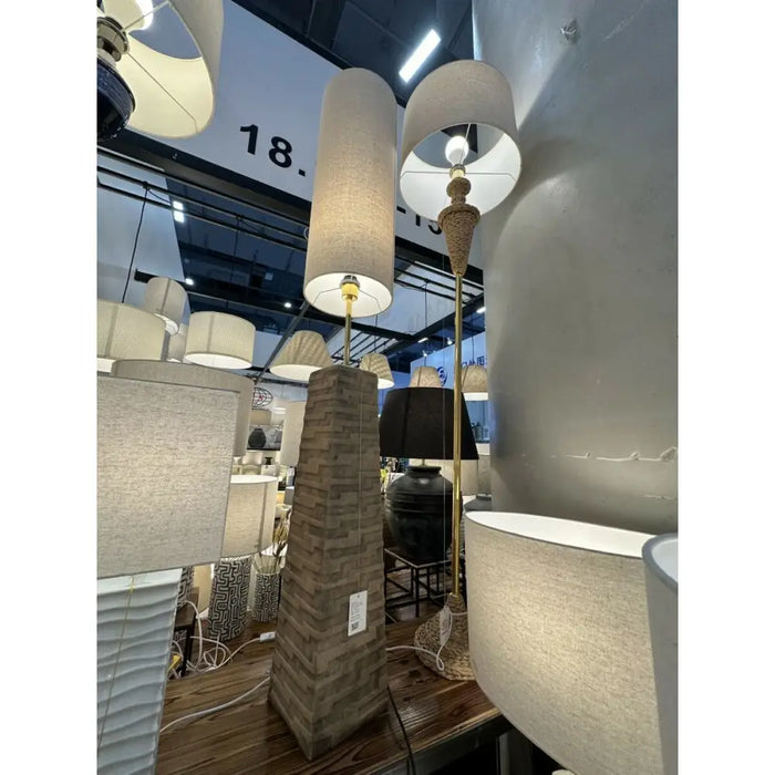 Floor Lamp Home ESPRIT 25 x 25 x 165 cm - Декорация и Осветление<<<Дом Градина<<<BigBuy&&&Лампи<<<Декорация и