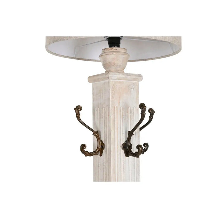 Floor Lamp Home ESPRIT White 220 V 42 X 42 X 200 cm - Декорация и Осветление<<<Дом Градина<<<BigBuy&&&Лампи<<<Декорация