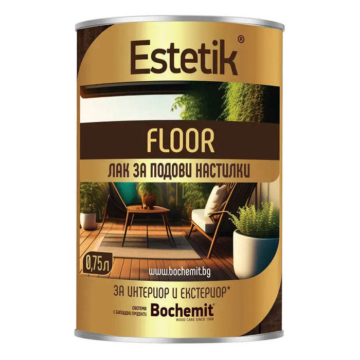 FLOOR POLISH 750 ML BOCHEMIT ESTETIK - Лакове за дърво<<<Лакове и импрегнанти за дърво<<<Бои и лакове<<<Praktiker