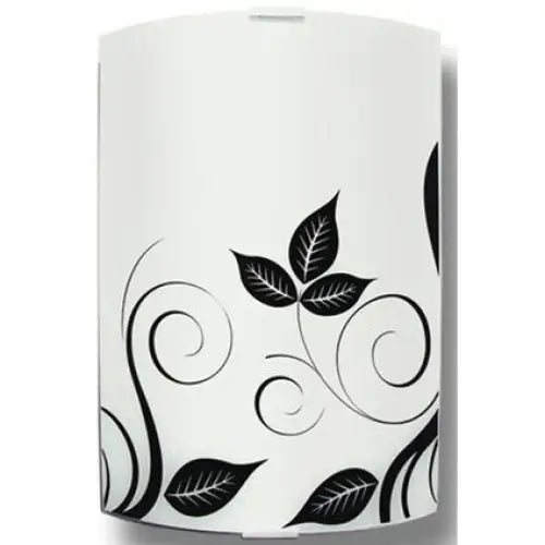 FLORA WALL SQUARE BLACK/WHITE LIGHTSTYLE FLORA - Аплици<<<Вътрешно осветление<<<Мебели и