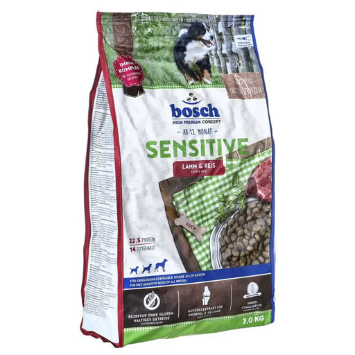 Fodder BOSCH Sensitive Adult Lamb Rice 3 Kg - Хранене на домашни любимци<<<Домашни Животни<<<Дом Градина<<<BigBuy&&&Dry