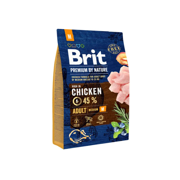Fodder Brit Premium Adult Chicken 3 Kg - Хранене на домашни любимци<<<Домашни Животни<<<Дом Градина<<<BigBuy&&&Dry