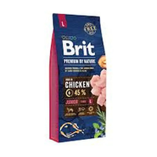 Fodder Brit Premium Kid/Junior Chicken 15 kg - Хранене на домашни любимци<<<Домашни Животни<<<Дом