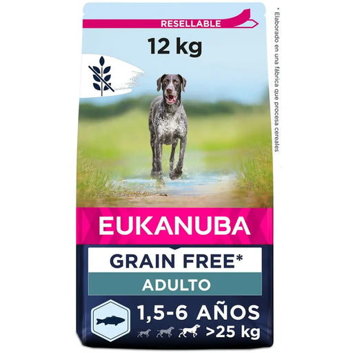 Fodder Eukanuba Adult Fish 12 kg - Хранене на домашни любимци<<<Домашни Животни<<<Дом Градина<<<BigBuy&&&Dry