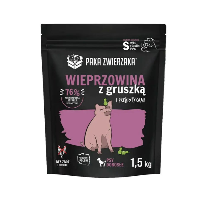 Fodder Paka Zwierzaka Pork with pear S Pig 1,5 Kg - Хранене на домашни любимци<<<Домашни Животни<<<Дом