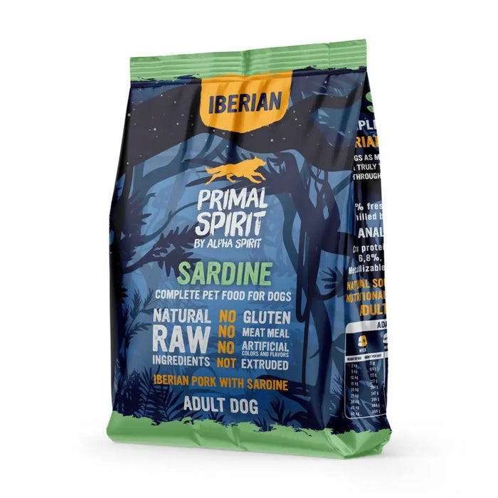 Fodder Primal Spirit Iberian Sardine Fish 1 kg Adult - Хранене на домашни любимци<<<Домашни Животни<<<Дом
