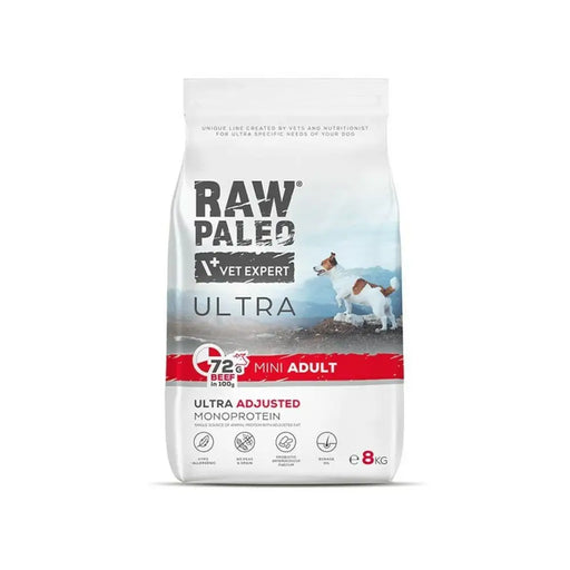 Fodder VETEXPERT Raw Paleo Ultra Mini Adult Beef Veal 8 kg - Хранене на домашни любимци<<<Домашни Животни<<<Дом