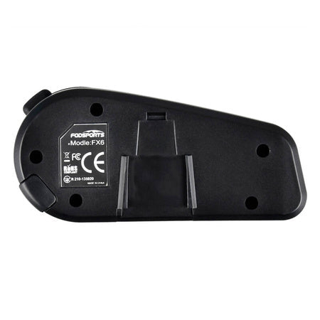 Fodsports FX6 motorcycle intercom (black) - Intercoms<<<Audio<<<InnproXML