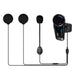 Fodsports FX6 motorcycle intercom two-pack (black) - Intercoms<<<Audio<<<InnproXML