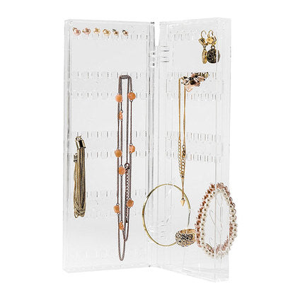 FOLDABLE JEWELRY ORGANIZER 21.2X2X28.3CM COMPACTOR - Продукти за съхранение и организация на дрехи<<<Домашни