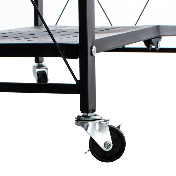 FOLDABLE METAL RACK KTN VTFS505BK 71X34X157 - Стелажи<<<Стелажи<<<Мебели и