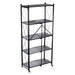 FOLDABLE METAL RACK KTN VTFS505BK 71X34X157 - Стелажи<<<Стелажи<<<Мебели и