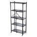 FOLDABLE METAL RACK KTN VTFS505BK 71X34X157 - Стелажи<<<Стелажи<<<Мебели и