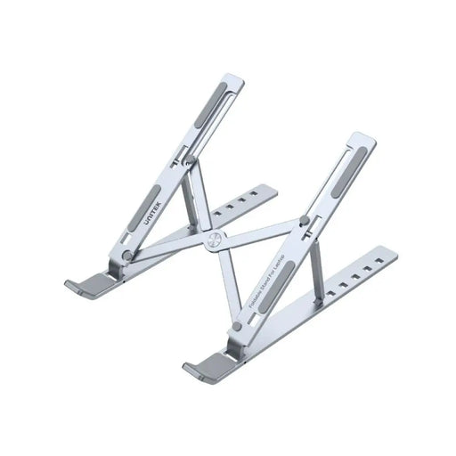 Folding and Adjustable Laptop Stand Unitek OT155SL Aluminium - Монтиране на екрани<<<Електроника Периферни и резервни