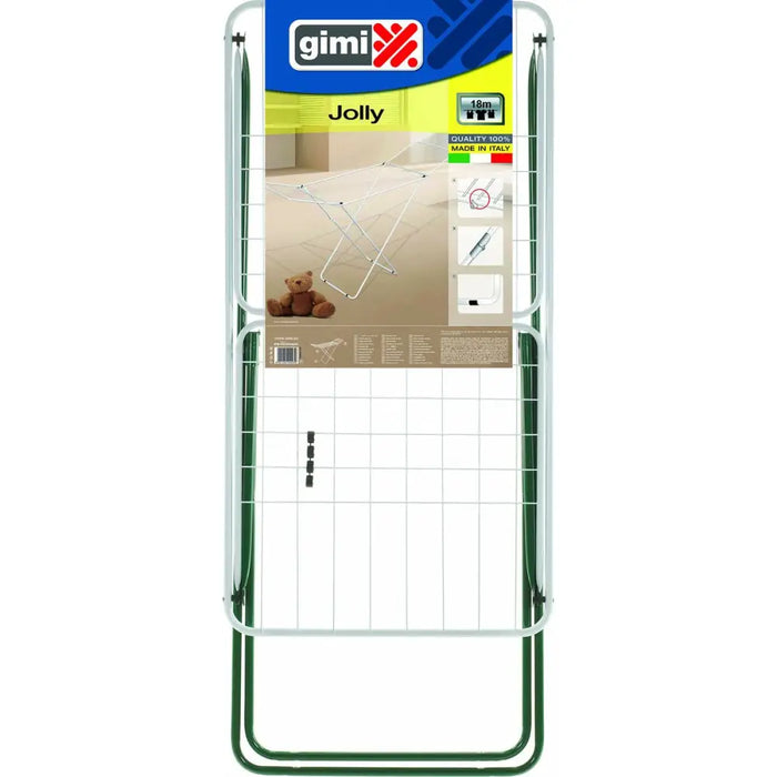 Folding clothes line Gimi Jolly C6 180 x 55 x 93 cm Steel - Почистване Прахосмукачки И Гладене<<<Дом