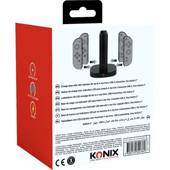 Folding Remote Control Holder KONIX - Електроника Игри<<<Компютри| Електроника<<<BigBuy&&&Аксесоари за