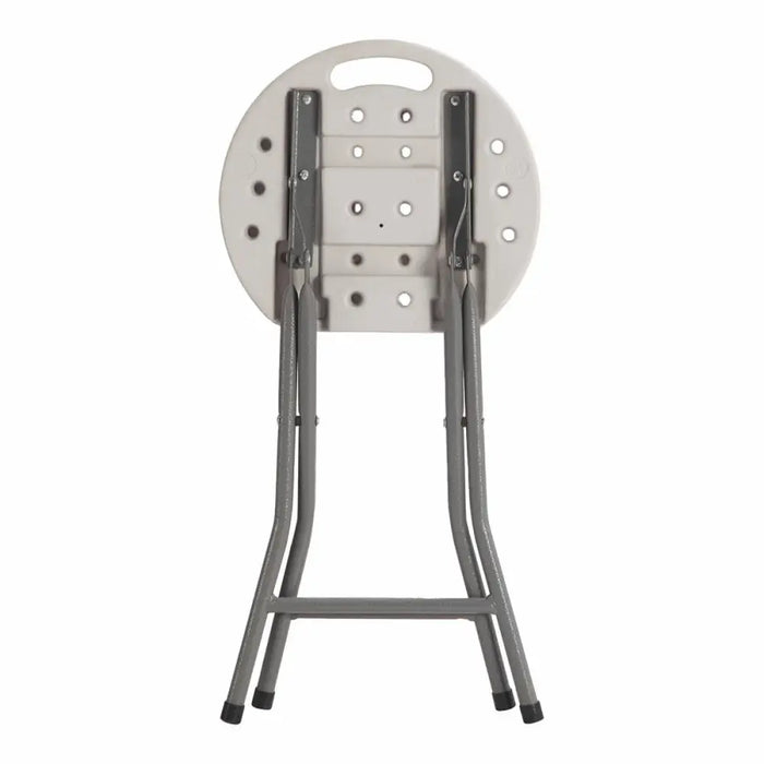 Folding Stool EDM 73798 White 33 x 30 x 45 cm - Баня<<<Дом Градина<<<BigBuy&&&Аксесоари и кранчета<<<Баня<<<Дом